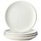 Rachael Ray Rise 4-Piece White Dinner Plate Set