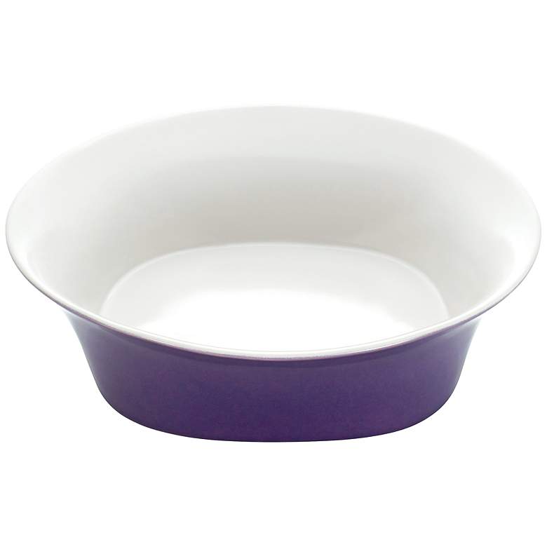 Image 1 Rachael Ray Round and Square 10 inch Round Purple Serving Bowl
