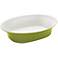 Rachael Ray Round and Square Green 14" Oval Serving Bowl
