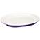 Rachael Ray Round and Square Purple 10"x14" Oval Platter
