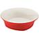 Rachael Ray Round and Square Red 10" Round Serving Bowl