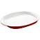 Rachael Ray Round and Square Red 14" Oval Platter