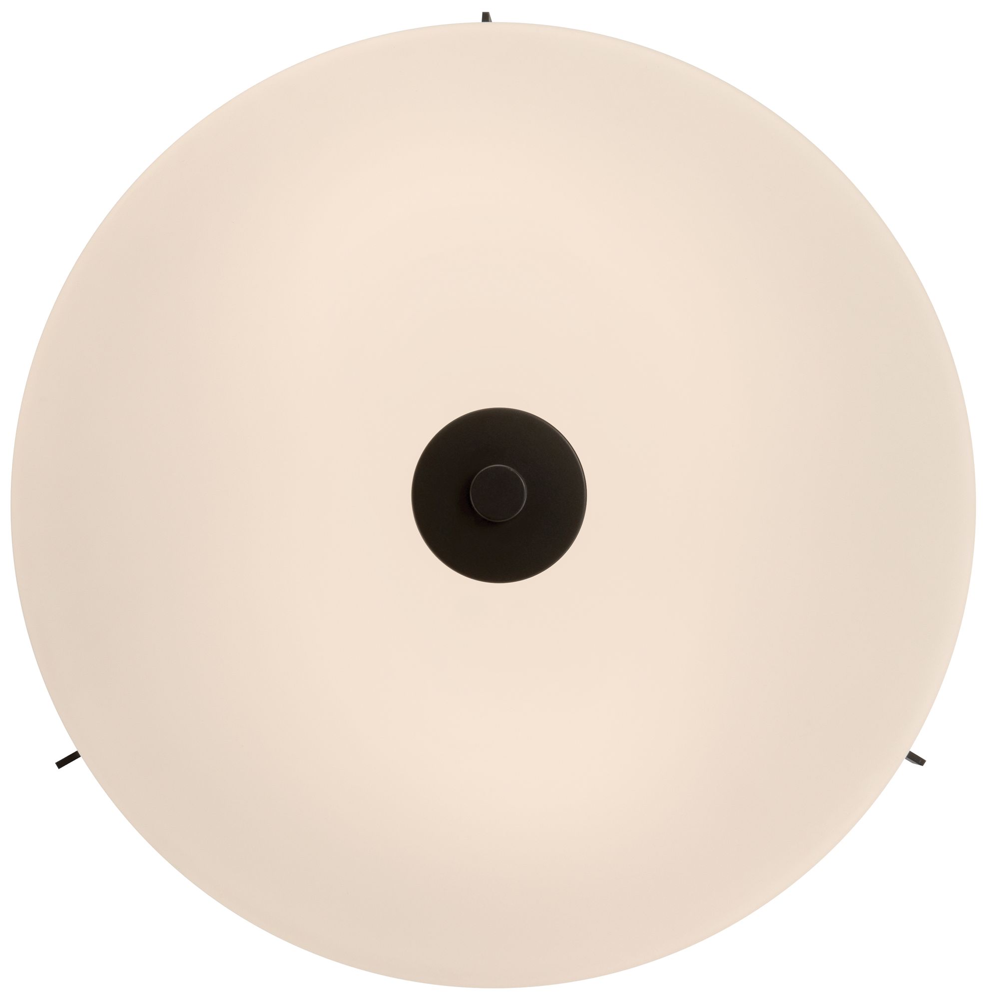 Image 4 Rachel 15" Wide 2-Light Matte Black Flush Mount more views