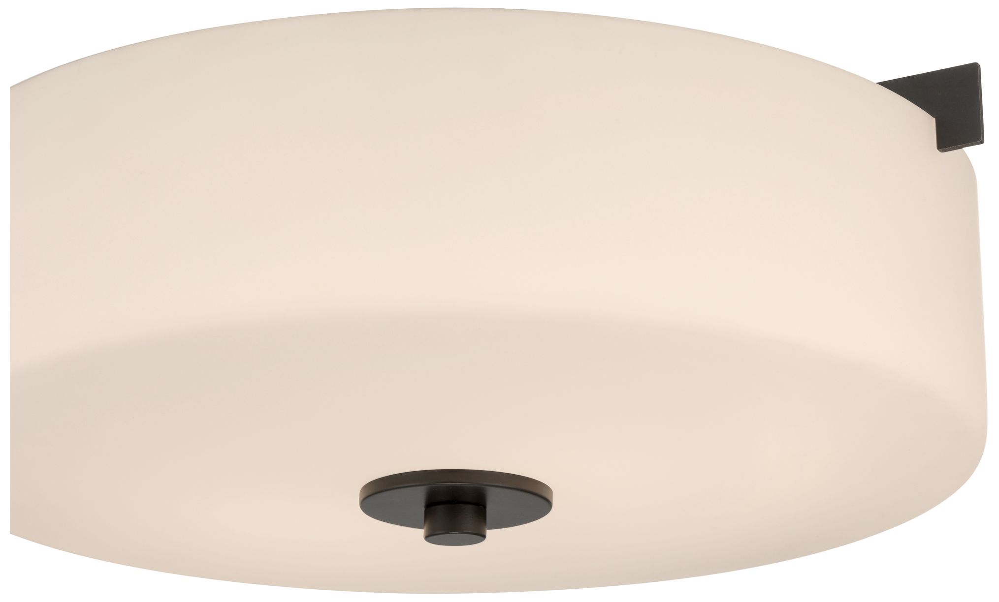 Image 5 Rachel 15" Wide 2-Light Matte Black Flush Mount more views