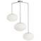 Rachel 32" Wide 3 Light Polished Chrome Pendant