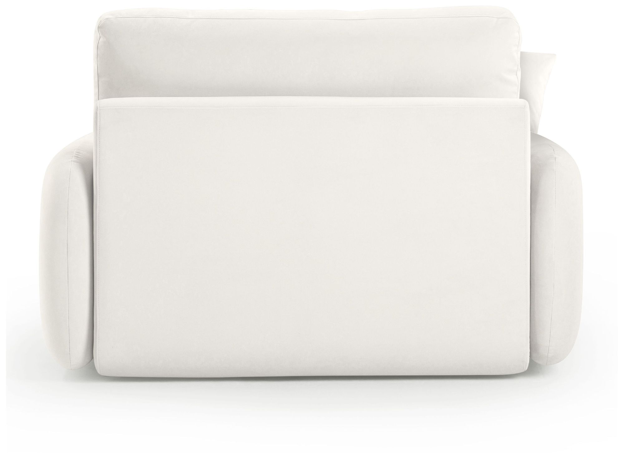 Image 4 Rachelle Cream Velvet Lounge Chair more views
