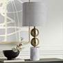 1_Racine Brass Metal Spheres Table Lamp