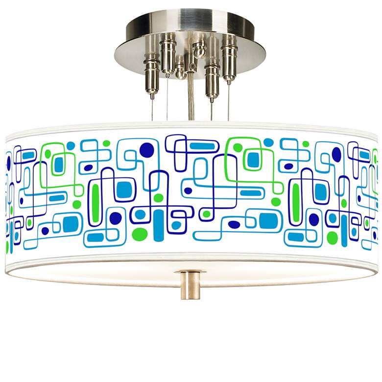 Racktrack Giclee 14&quot; Wide Ceiling Light