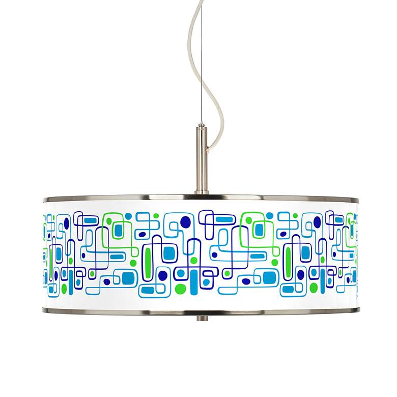 Image 1 Racktrack Giclee Glow 20 inch Wide Modern Pendant Light by Ragnar