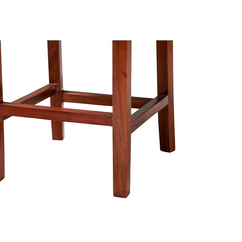 Image 4 Racquel 24 inch Natural Brown Rattan Counter Stool more views