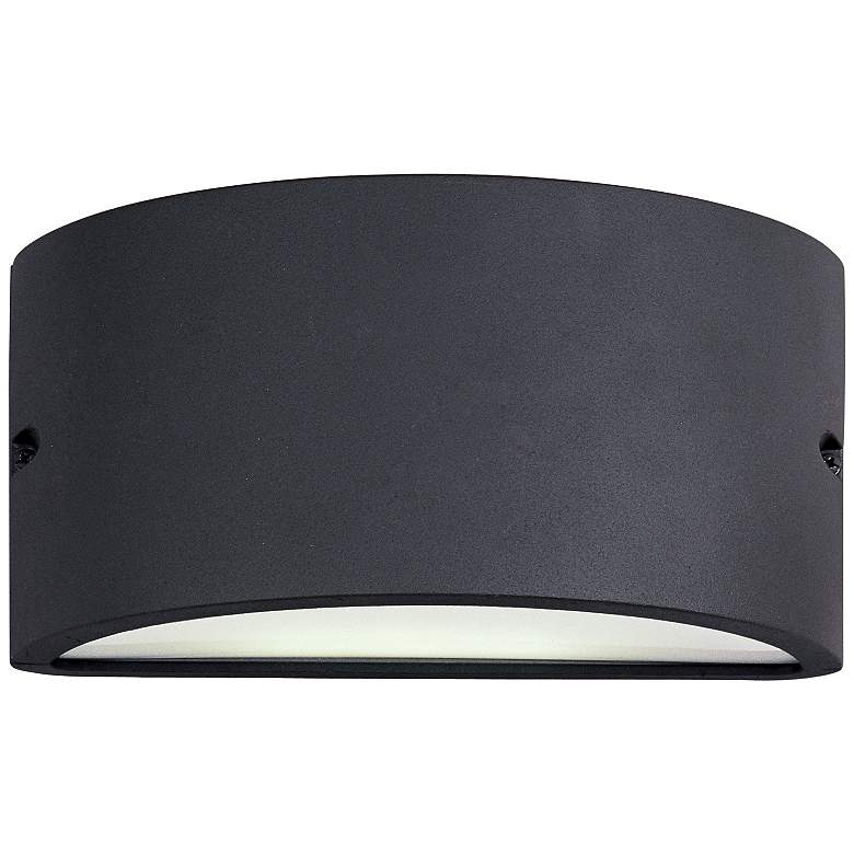 Image 1 Radcliffe EE 1 Light 9" Wide Black Oxide Outdoor Wall Light