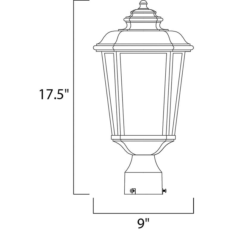 Image 2 Radcliffe-Outdoor Pole/Post Mount more views