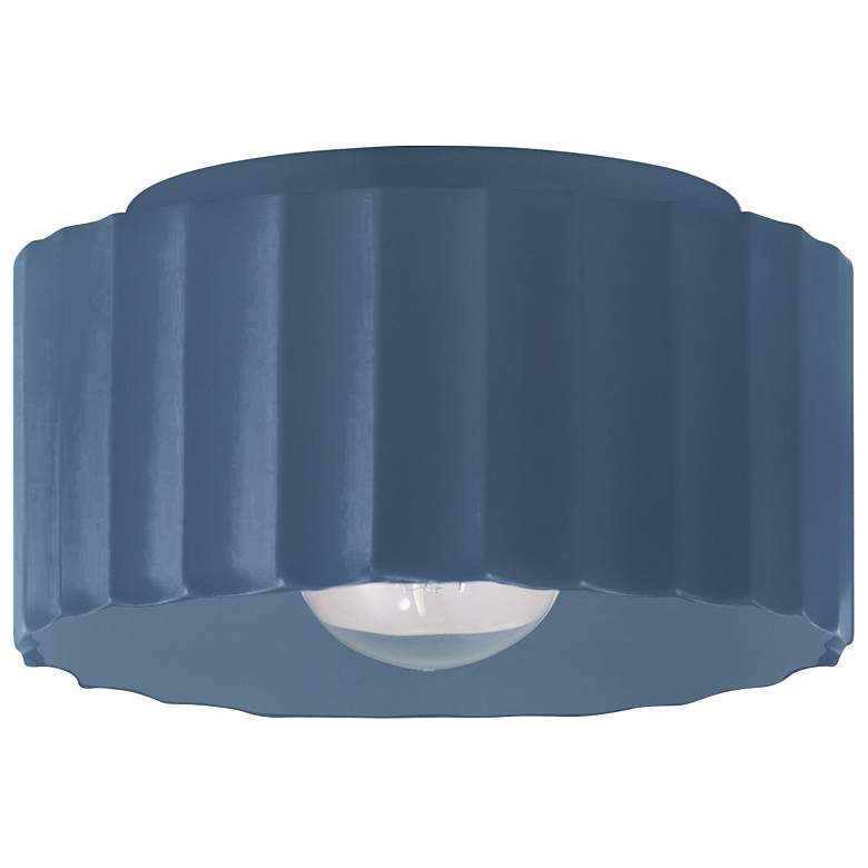 Image 1 Radiance 10"W Midnight Sky Medium Gear Flush.Mount