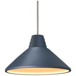 Radiance 14 3/4" Wide Chrome Cone Pendant Light