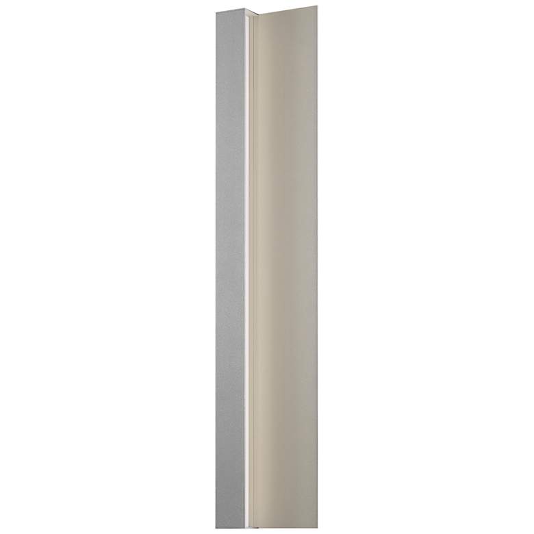 Image 1 Radiance 30 inch High Textured Gray LED Outdoor Wall Light
