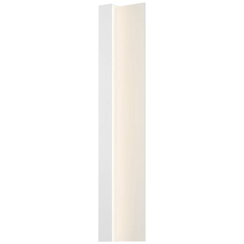 Image 1 Radiance 30"H Textured White LED Outdoor Wall Light