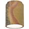 Radiance 6.5" Ceramic Cylinder Yellow Flush-Mount