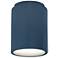 Radiance 6.5" Wide Midnight Sky and White Cylinder Outdoor LED Flush.M