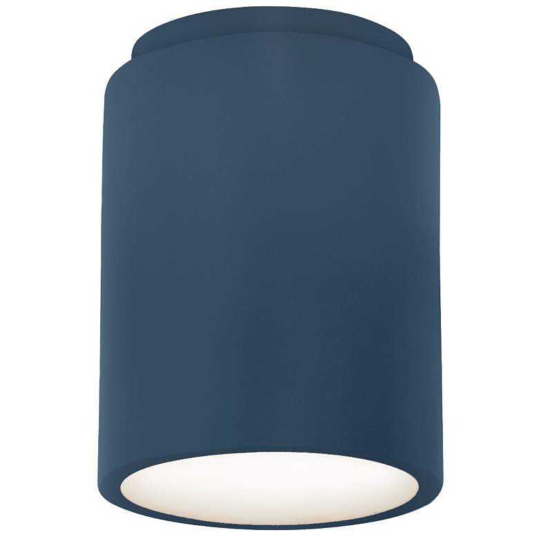 Image 1 Radiance 6.5" Wide Midnight Sky Cylinder LED Flush.Mount