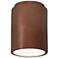 Radiance 6 1/2" Wide Copper LED Cylinder Ceiling Light