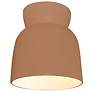 Radiance 7.5"W Adobe Hourglass Flush.Mount