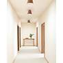 3_Radiance 7.5"W Adobe Trapezoid Flush.Mount more views