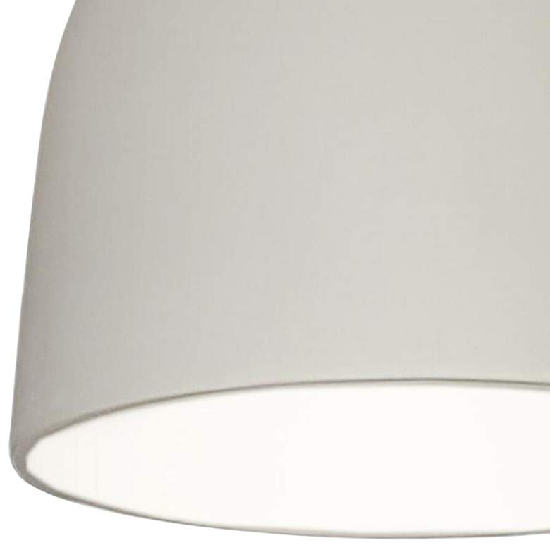 Image 2 Radiance 7 1/2" Wide Bisque Hourglass Ceramic Ceiling Light more views