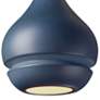 2_Radiance 8" Wide Antique Brass Midnight Sky Arabesque White Cord Penda more views
