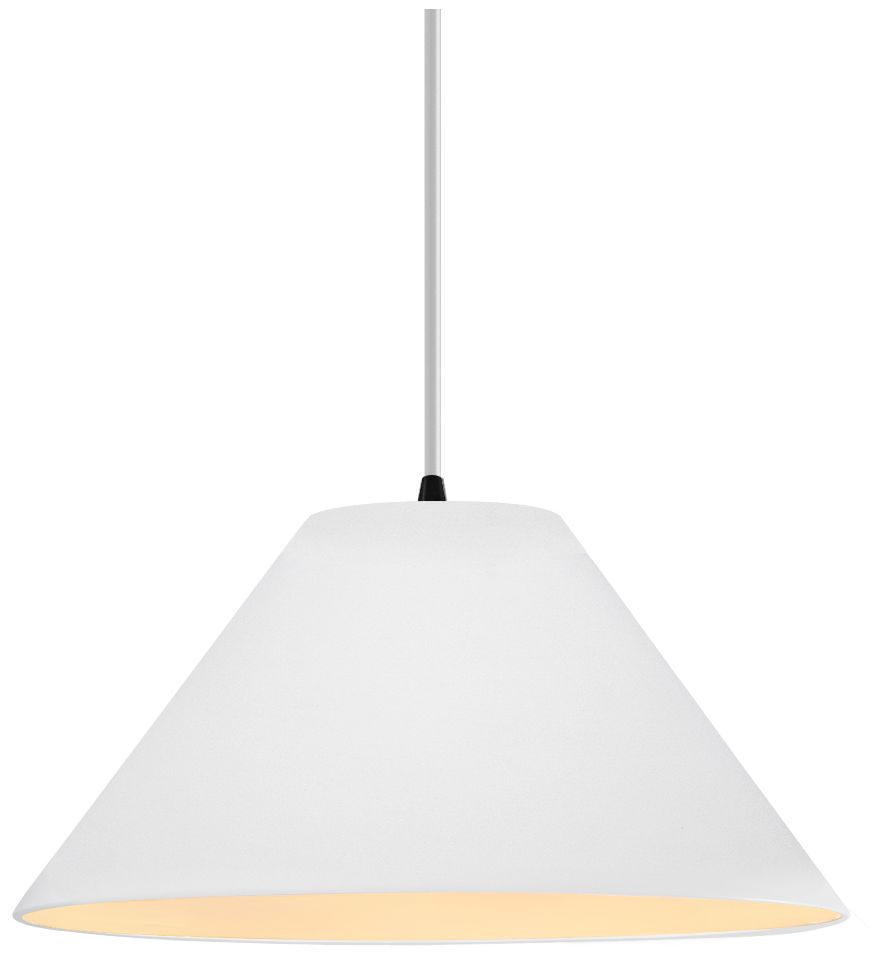 Radiance Avola 11"W Bisque, Brushed Nickel LED Pendant - Rigid Stem