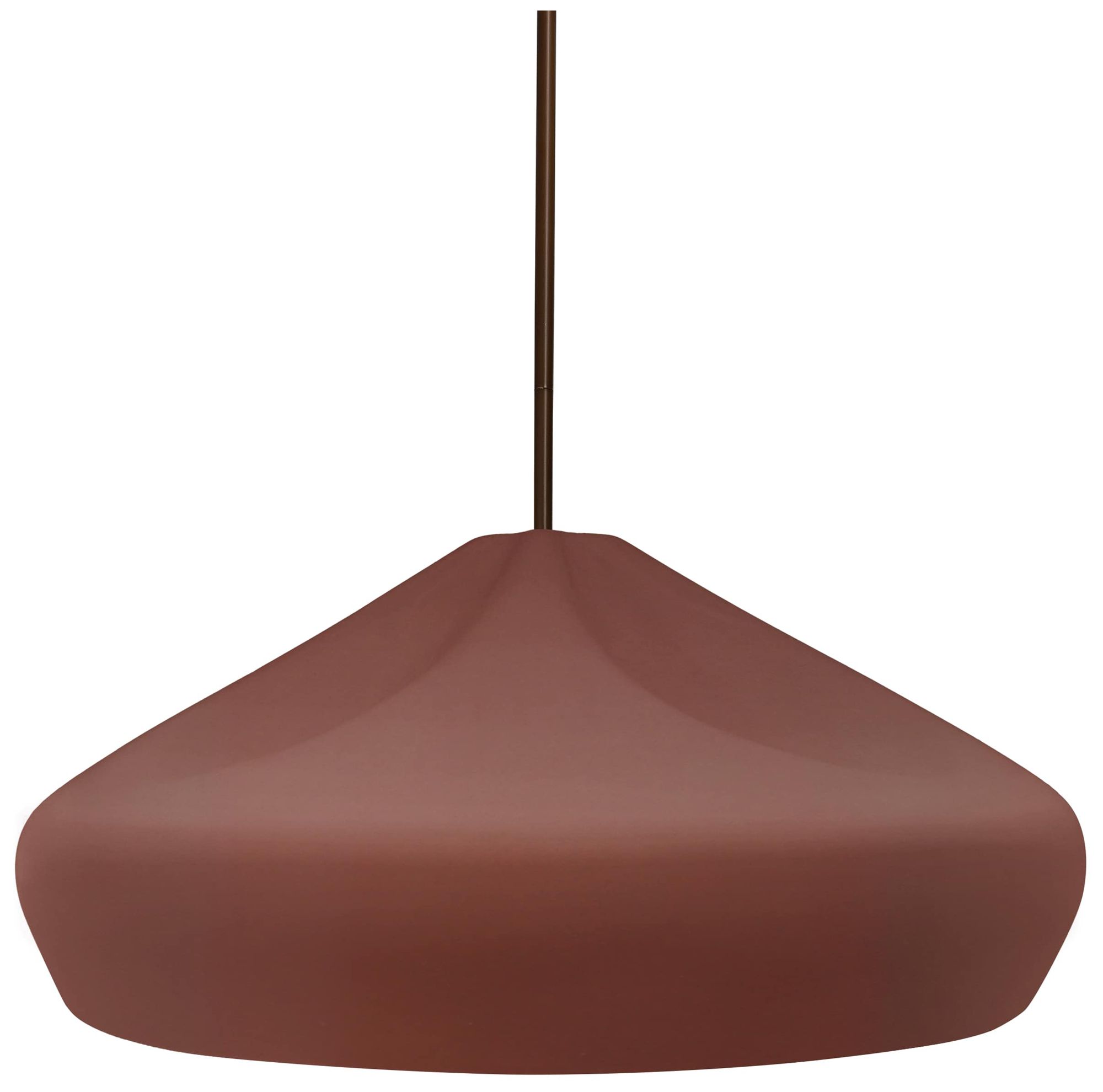 Image 2 Radiance Crease 15.25" Wide Canyon Clay LED Pendant With Rigid Stem more views
