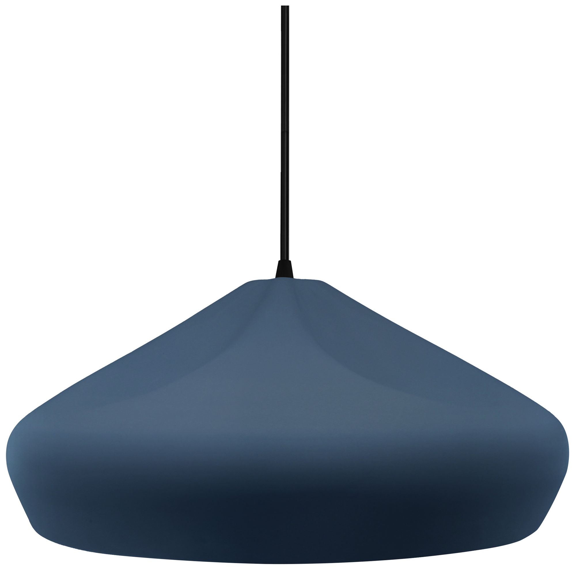 Radiance Crease 15.25" Wide Midnight Sky Pendant With Black Cord