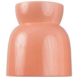 Image5 of Radiance Hourglass 7 1/2" Wide Gloss Blush Ceiling Light more views
