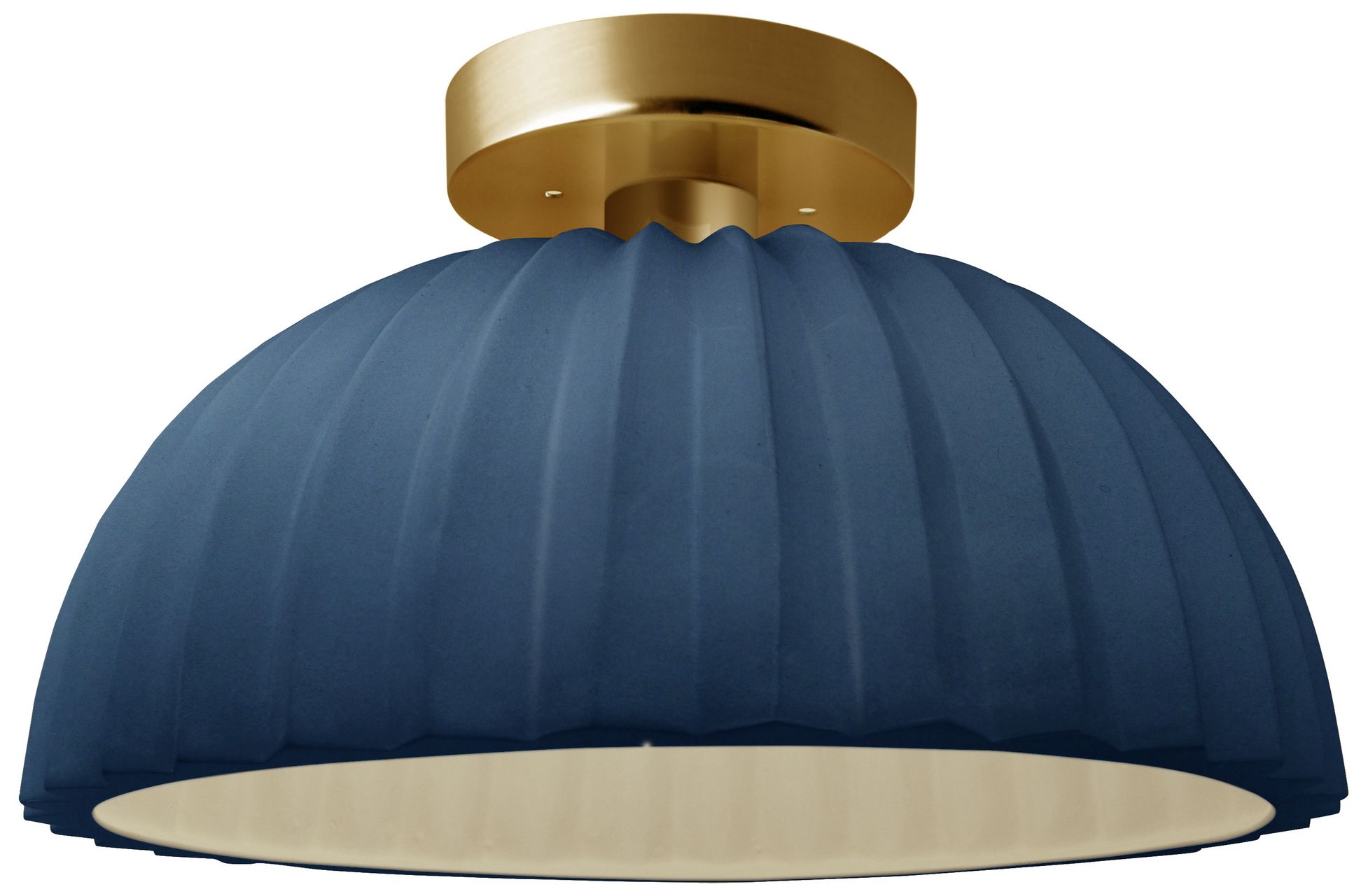 Radiance Pleated Dome 13" Wide Midnight