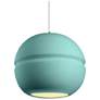 Radiance Sphere 12" Reflecting Pool &#38; Polished Chrome LED Pendant