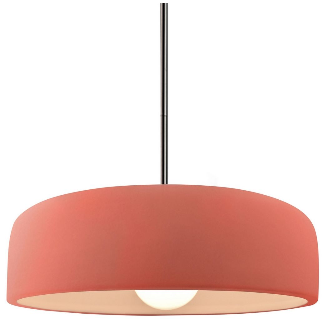 Radiance Spire 10"W Black/Gold, Brushed Brass Pendant - Rigid Stem