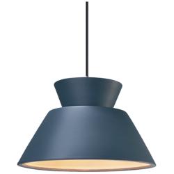 Radiance™ Trapezoid 11" Wide Midnight Sky Mini Pendant