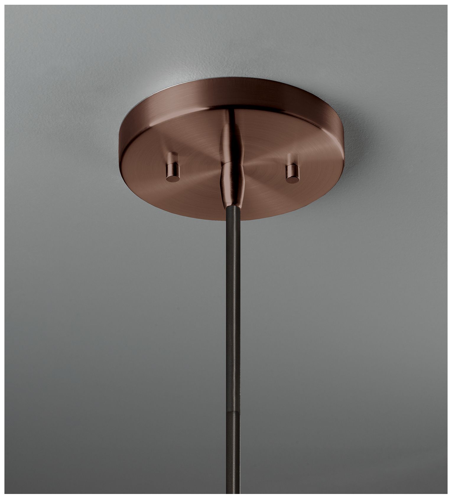 Image 3 Radiance Trapezoid 13.5"W Black/White, Nickel LED Pendant - Black Cord more views