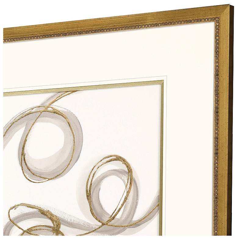 Image 3 Radiant Spiral I 23"W x 29"H Framed Art Set of 2 more views