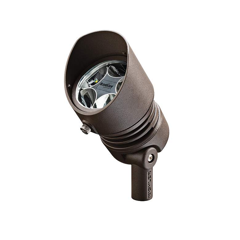 Image 1 Radiax 3000K 60-Degree 6.5-Watt LED Bronze Flood Light