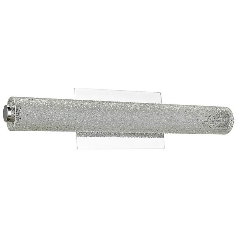 Image 1 Radius 20" Wide Chrome Tube LED Modern Bath Light
