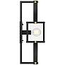 5_Raeburn 23" High Matte Black and Brass Outdoor Wall Light more views