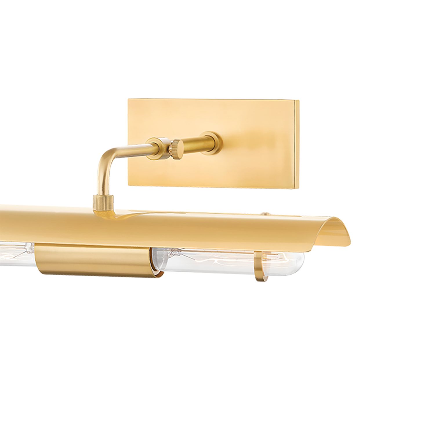 Image 3 Raelynn 2 Light Picture Light Aged Brass more views
