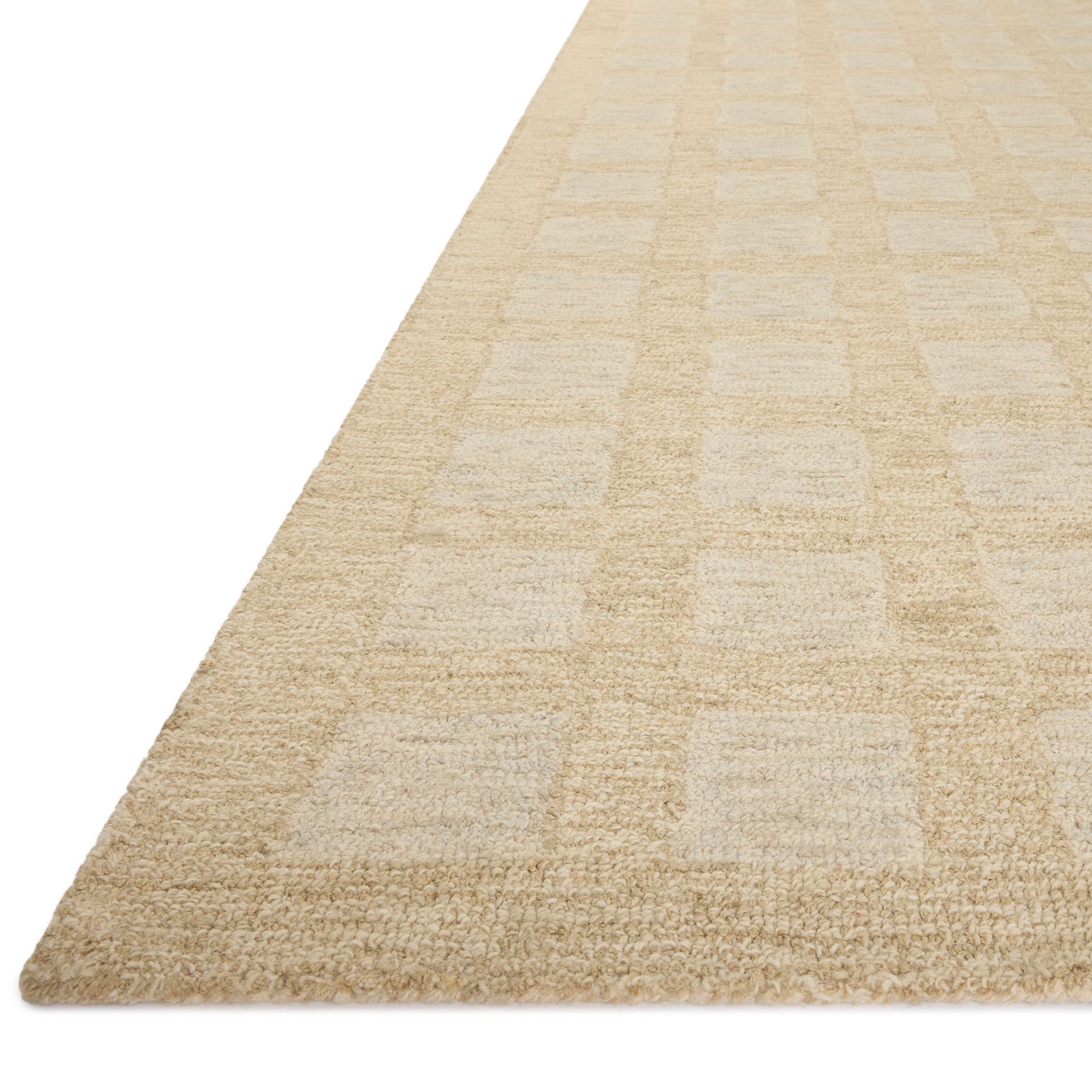 Image 2 Rafa Hand Tufted Wool & Jute Rug Sand 8'x10' more views