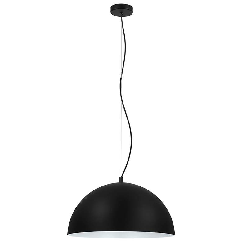 Image 1 Rafaelino Structured Black Pendant
