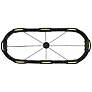 5_Raffi 52" Wide Carbon Black 8-Light LED Linear Chandelier more views