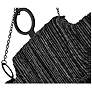6_Raffi 52" Wide Carbon Black 8-Light LED Linear Chandelier more views