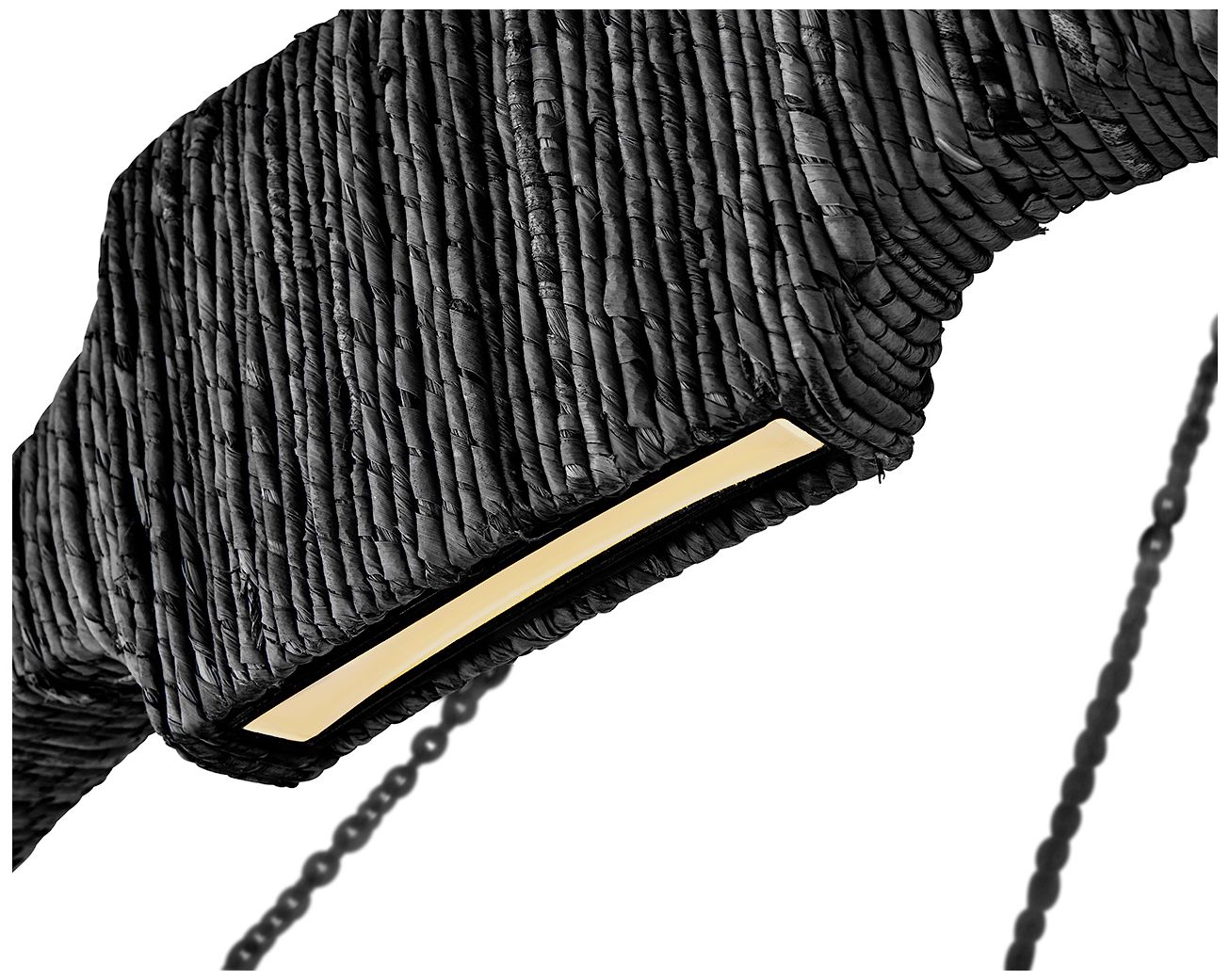 Image 7 Raffi 52" Wide Carbon Black 8-Light LED Linear Chandelier more views