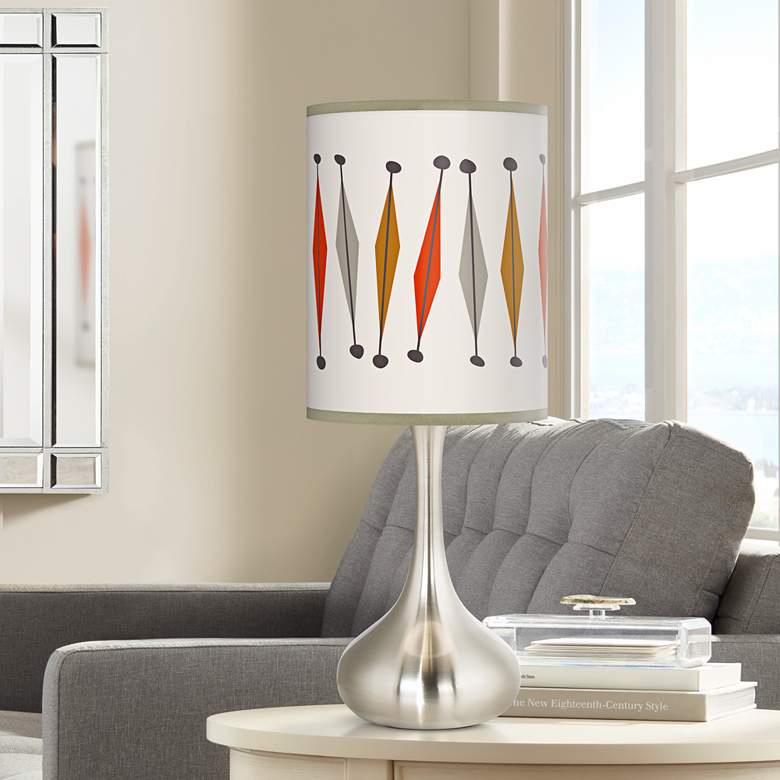 Image 1 Ragnar 23 1/2" High Tremble Shade Modern Droplet Table Lamp