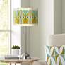 1_Ragnar 28" High Vernaculis III Shade Brushed Nickel Table Lamp
