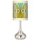 Ragnar Droplet 23 1/2" Vernaculis III Brushed Nickel Modern Table Lamp